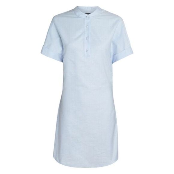 RTA brand Leigh Dolman Sleeve Poplin Shirt Mini Dress - Picture 4 of 12